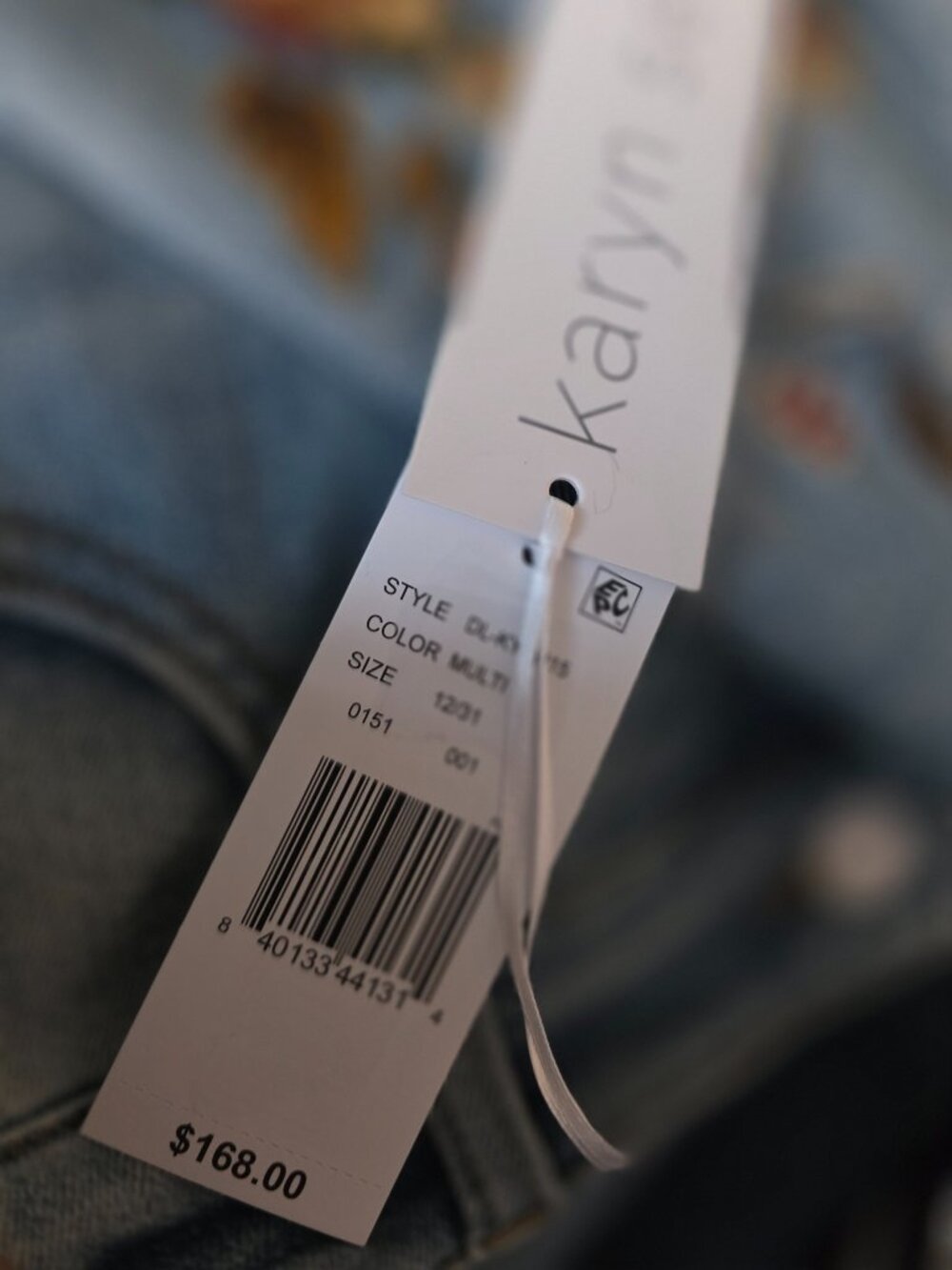 Denim jeans Karen Seo NWT - Picture 3 of 3